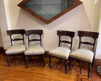 Vintage antique occasional chairs