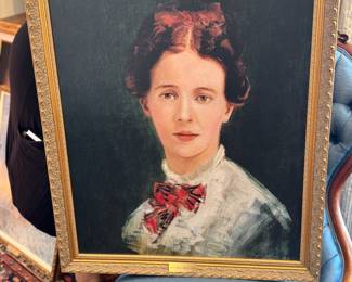 Portrait copy of Sophronia Farrington Woodruff Dews one of the founding members