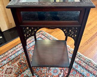 Beautiful pedestal display table