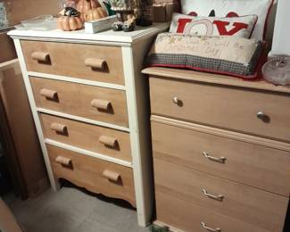 A couple of dressers behind all that holiday!