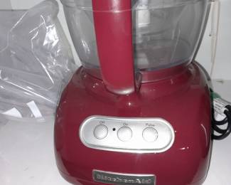 Kitchen Aid Food Processor with all the attachments