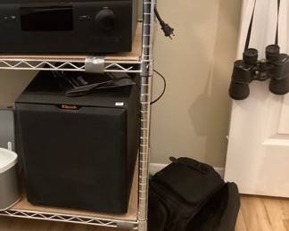 Klipsch speaker, NAD surround sound receiver