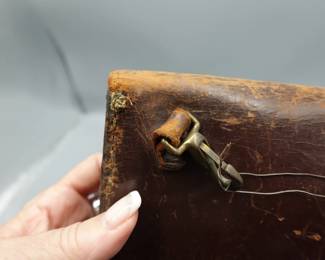 EARLY USA CIVIL WAR MILITARY CARTRIDGE BOX 