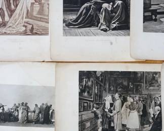 19c LOT OF EARLY PRINTS AND DAGUERREOTYPE IMAGES