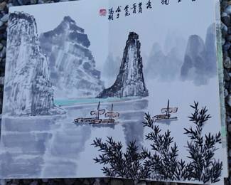 CHINESE WATERCOLOR PAINTING BOOK