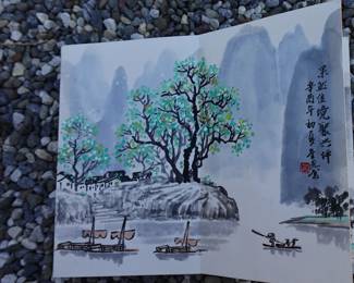 CHINESE WATERCOLOR PAINTING BOOK