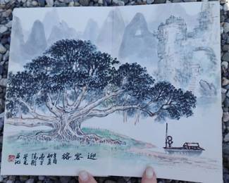 CHINESE WATERCOLOR PAINTING