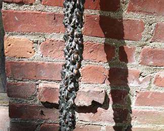 CIVIL WAR MILITARY GENERAL MARK WENTWORTH BLACKTHORN WOOD CANE