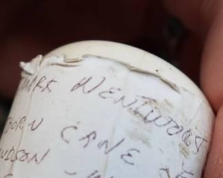 CIVIL WAR MILITARY GENERAL MARK WENTWORTH BLACKTHORN WOOD CANE