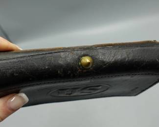 EARLY USA INDIAN WAR CIVIL WAR MILITARY CARTRIDGE BOX