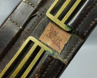 EARLY USA INDIAN WAR CIVIL WAR MILITARY CARTRIDGE BOX