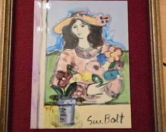 Sue Bolt Ceramic Painting 