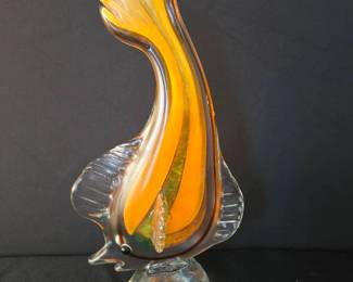 Sculptured Glass Fish