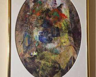 Beautiful Abstract Crafted Canvas Art