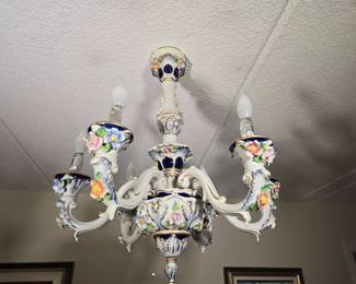 Ornate Chandelier Made In Italy
