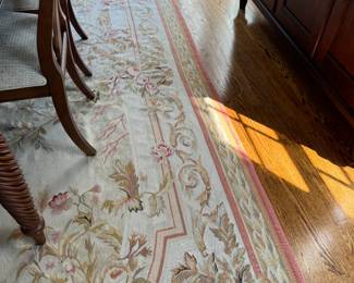 Needle Point Rug 105" x 145" $500