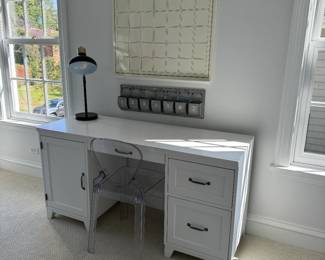 Desk 57" W 20.5" D x 29.5" H $295