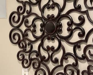 Metal Artwork 38" round 