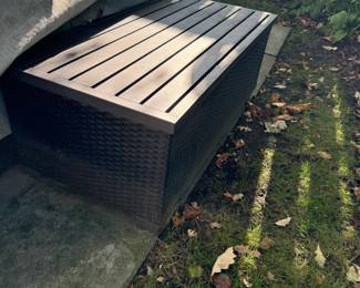 Outdoor Storage Box 48" W x 24" D x 18" H $40