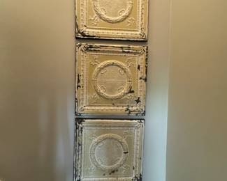 Tin Artwork 23" Square - 4 available $25 each