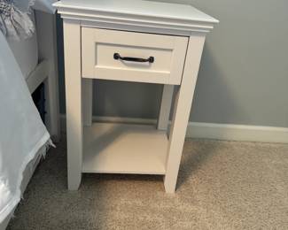 White Side Table $75