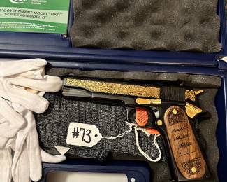 #73 Colt GVT series 70 45 ACP FOUNDING FATHERS NEW IN BOX