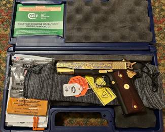 #70 Colt GOV Model 0 45 ACP 5” Barrel Soldier excellent used condition