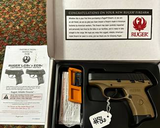 #86 Ruger EC9S9 mm Luger new in box