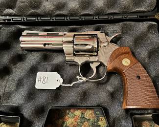 #81 Colt Python vintage 357 mag excellent used condition