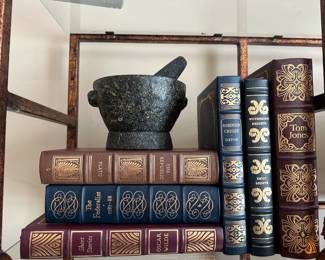 Easton Press (Full list in description), Mortar & Pestle