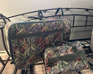 Vintage Floral Milano Luggage