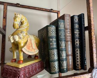 Vintage Chinese Tang Dynasty Warrior Statue