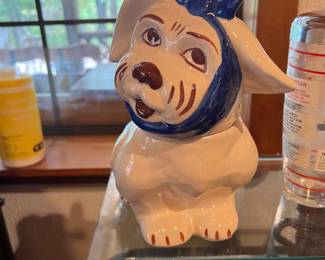 Doggie cookie jar