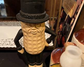 Cast iron Mr Peanut Bank