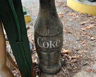 Cast iron coke bottle 