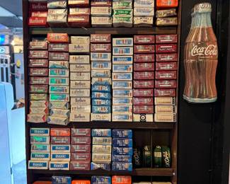 Winston /Salem cigarette Rack