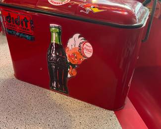Coke Cooler w decals 