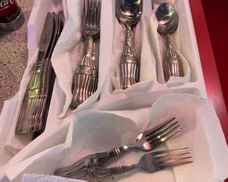 Stainless Coke silverware 
