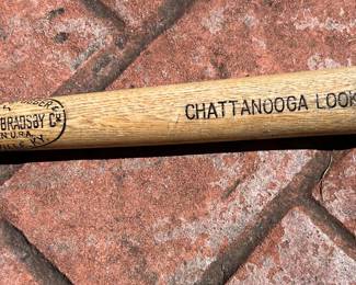 Vintage Chattanooga Lookouts Mini Bat