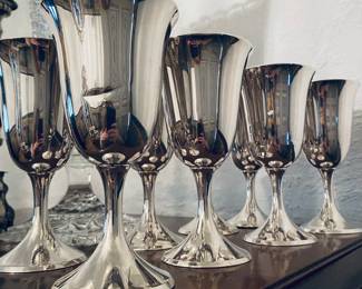 Sterling Silver Goblets 