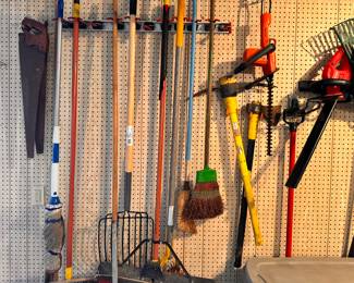 tons of tools for the yard