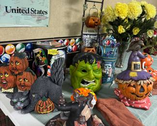 Halloween items decor