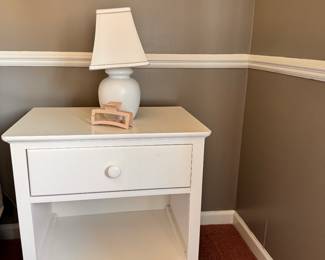 White end tables