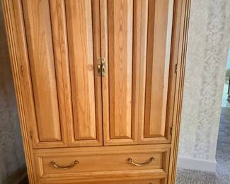 Oak armoire