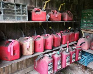 Gas cans!