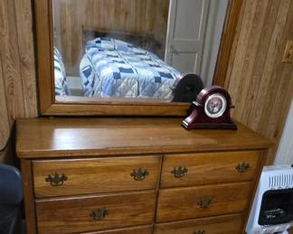Vintage oak dresser