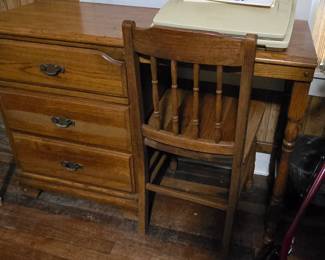 Nice wood desk