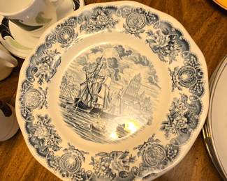 Historical Ports of England plates