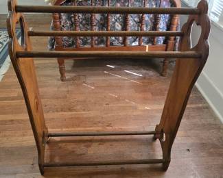 Quilt rack