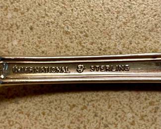 International sterling silver flatware - Wild Rose